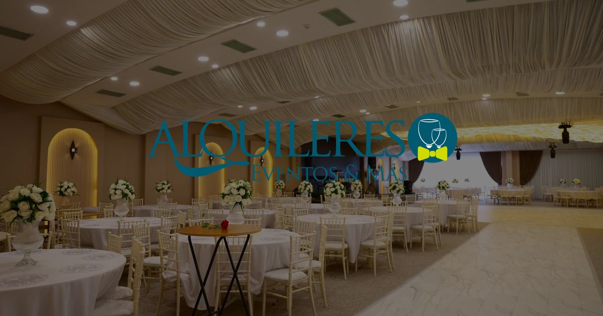 Alquileres Eventos y más S.A — wedding
